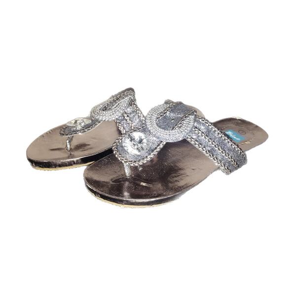 Blue Women's Sandals Size 7 - Picture 1 of 1